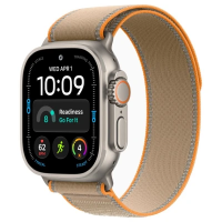 Apple Watch Ultra 4 49mm Natural Titanium Case with Sand Trail Loop (M/L)