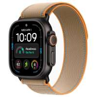 Apple Watch Ultra 4 49mm Black Titanium Case with Sand Trail Loop (M/L)