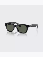 Умные очки Ray-Ban Smart Glasses Wayfarer Shiny Black/G15 Green, RW4006, Монохромные, без автозатемнения