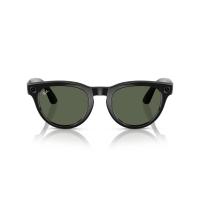 Умные очки Ray-Ban Smart Glasses Headliner Shiny Black / G15 Green, RW4009F, размер М