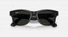 Купить Умные очки Ray-Ban Smart Glasses Wayfarer Shiny Matte Black / Transitions Graphite Green, RW4006, Фотохромные,  с автозатемнением в Самаре